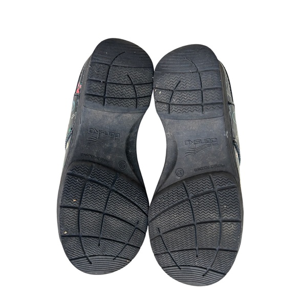 Dansko LT Pro Hero Clogs Womens Size 37 (6.5-7) Black Patent Medical Design - Picture 10 of 11